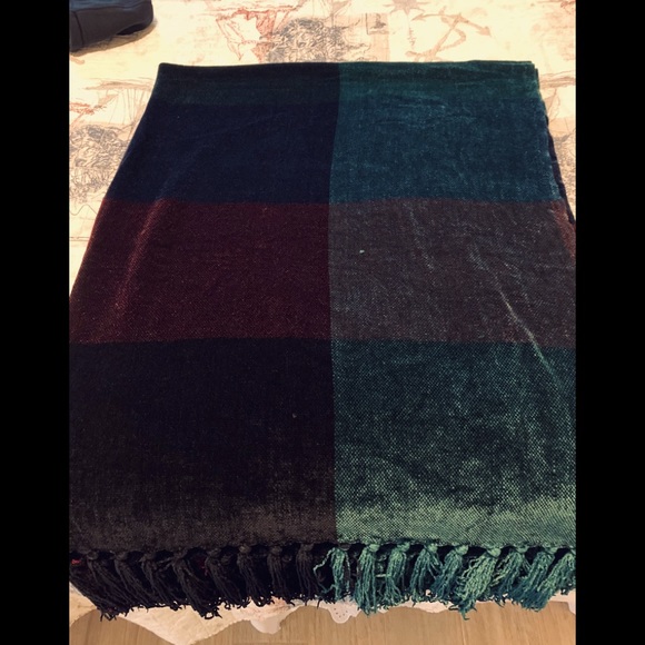 Accents Multi Colored Throw Blanket Poshmark